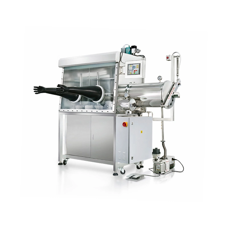 Sola caja de guantes de la máquina Gn-GB-1 de la batería de la caja de guantes del vacío de la estación de trabajo para la batería de litio