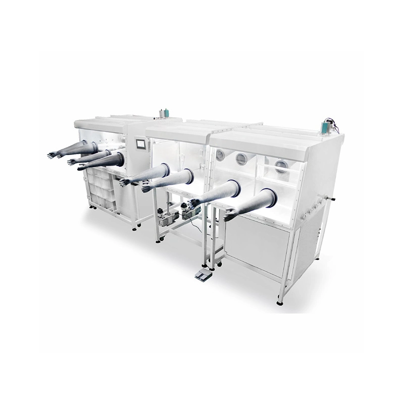 Sola caja de guantes de la máquina Gn-GB-1 de la batería de la caja de guantes del vacío de la estación de trabajo para la batería de litio