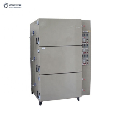 Tres capas de GELON limpian automático lleno de Oven Pouch Cell Assembly Equipment con la aspiradora