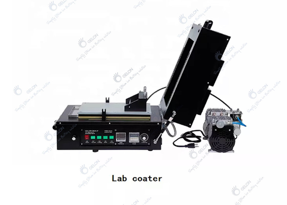 Rollo de la investigación de la batería de litio de la máquina de capa del laboratorio para rodar la máquina de capa del dado de la ranura