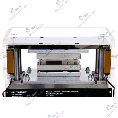 Caso de la célula de la bolsa de la batería de litio que hace la máquina Al Laminated Film Case Press que forma la máquina
