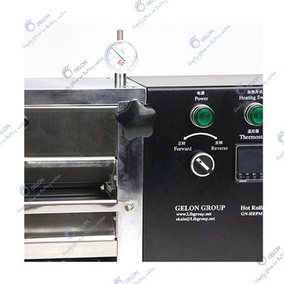 Máquina HRC62 de la prensa del rodillo del electrodo con la calefacción para el litio Ion Battery Producing