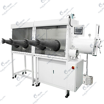 Batería industrial de la caja de guantes que hace el equipo de la batería de estación del doble cuatro de la máquina