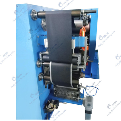 Electrodo seco que hace máquina presionar caliente máquina de capa filmógena de la máquina