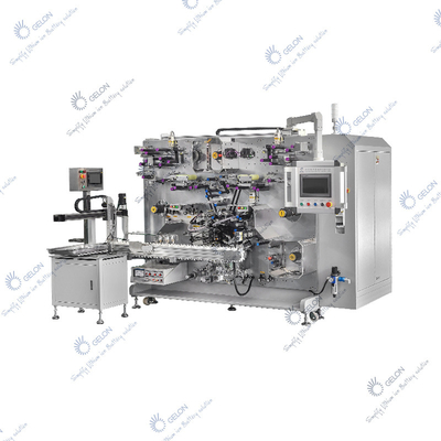 Máquina de bobina cilíndrica del electrodo de la célula de Ion Battery del litio automático lleno