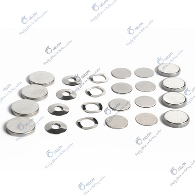 Casos de la célula de la moneda de Mesh Button Battery Case Lithium Ion Battery Materials SS304 SS316