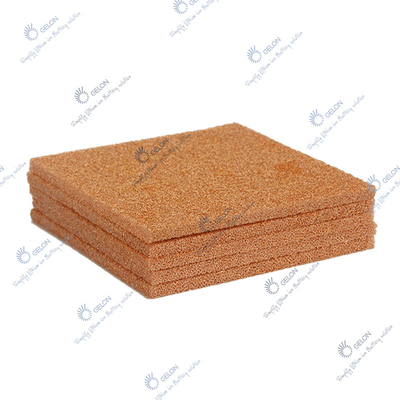La colección actual Copper/CU continuo de Ion Battery Porous Metal Foam del litio hace espuma materia prima