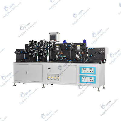 Máquina automática de ensamblaje de baterías de fabricación de soldadura de electrodos