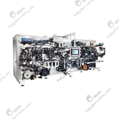 Planta de fabricación cilíndrica de la batería de la célula litio Ion Battery Production Line del PLC