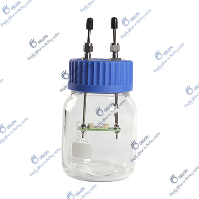 Botella de la prueba de Ion Battery Materials Accessory Li-CO2 Li-O2 500ml del litio del laboratorio