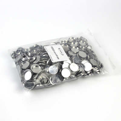 Investigación material SS304 SS316 CR2032 2016 de la batería de la moneda de la batería caso de la célula de 2025 monedas