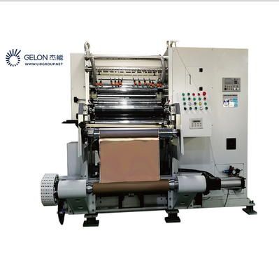 Litio Ion Batteries Automatic Slitting Machine para 18650 producción de 21700 baterías