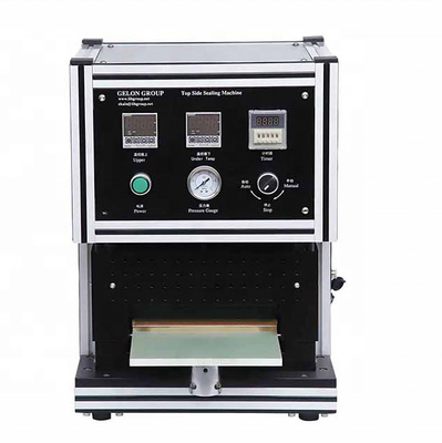 Top laminado de aluminio de alta calidad de la película y máquina lateral del lacre del laboratorio para la célula de la bolsa