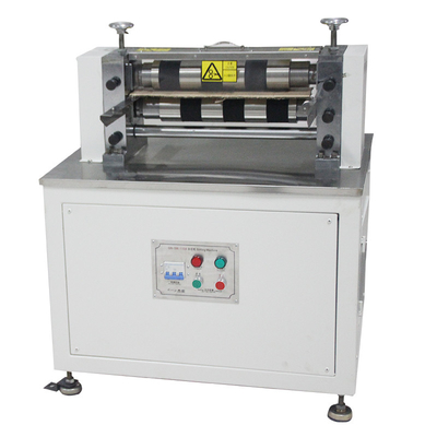 Máquina que raja de la batería de la asamblea del electrodo semi auto de la máquina 500m m
