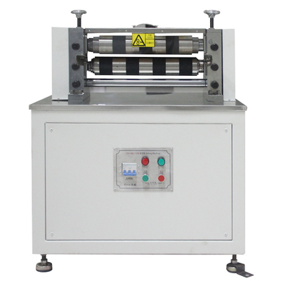 Máquina que raja de la batería de la asamblea del electrodo semi auto de la máquina 500m m