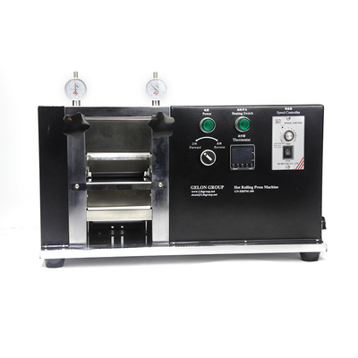 Prensa de planchar de escritorio del equipo de laboratorio de la batería con el control de la temperatura para el litio Ion Battery Lab
