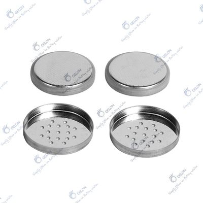 Cajas blancas plateadas de las células de la moneda de Ion Battery Material CR20XX del litio