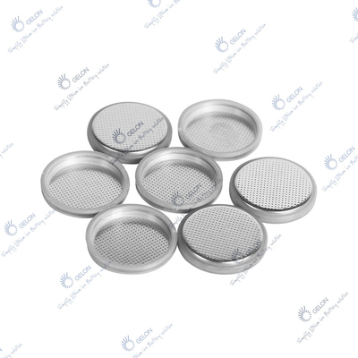 Cajas blancas plateadas de las células de la moneda de Ion Battery Material CR20XX del litio