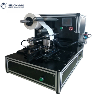 Apiladora de la batería semi auto del laboratorio de Gelon para la célula de la bolsa del litio