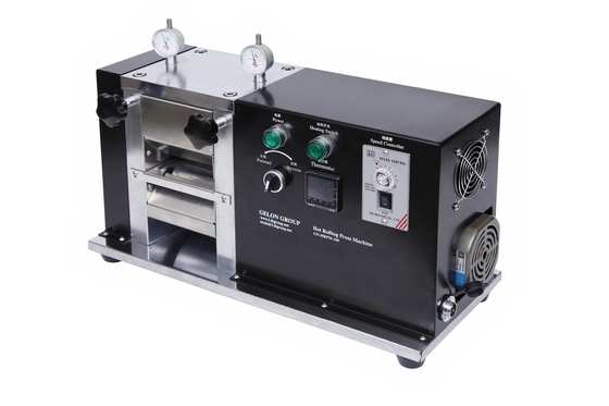 Prensa de planchar de escritorio del equipo de laboratorio de la batería con el control de la temperatura para el litio Ion Battery Lab