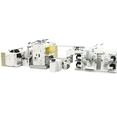 Electrodo hidráulico continuo de la máquina de la producción de la batería que hace calendarios y que raja todos en una máquina