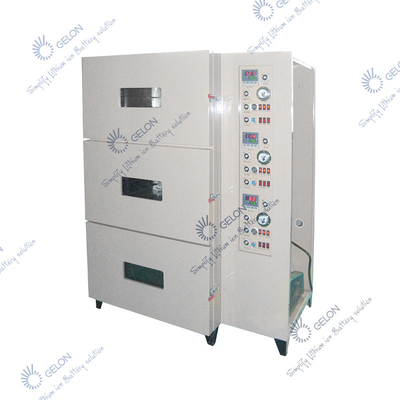 Tres capas de GELON limpian automático lleno de Oven Pouch Cell Assembly Equipment con la aspiradora