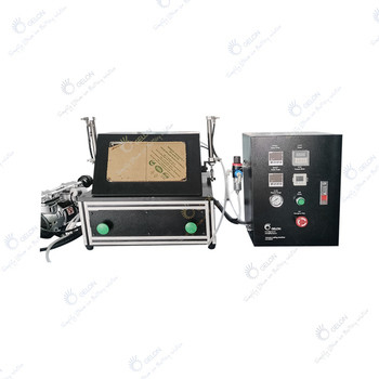 3 en 1 equipo de montaje de celda de bolsa de sellador en caliente de máquina de sellado de batería superior y lateral