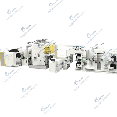 Máquina que raja Li Ion Battery Making Machine Roll del electrodo de la batería para rodar la máquina que raja que hace calendarios integrada